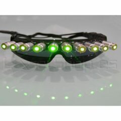 gafas láser verdes con 10 salidas diodo lasertronic