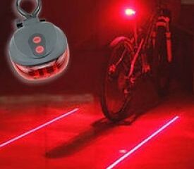 señalizacion láser para bicicleta lasertronic